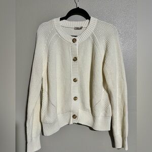 Faherty White Sweater
